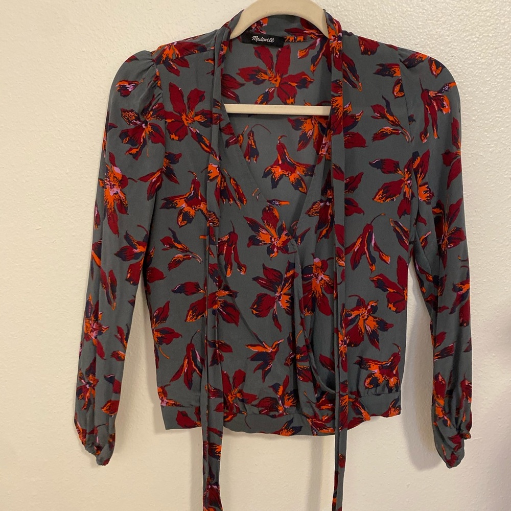 Madewell Wrap Top